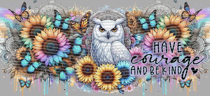 16oz Sunflower Girl-SU-54